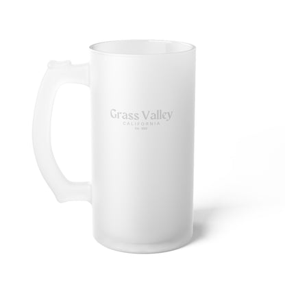 Grass Valley California Frosted Beer Stein