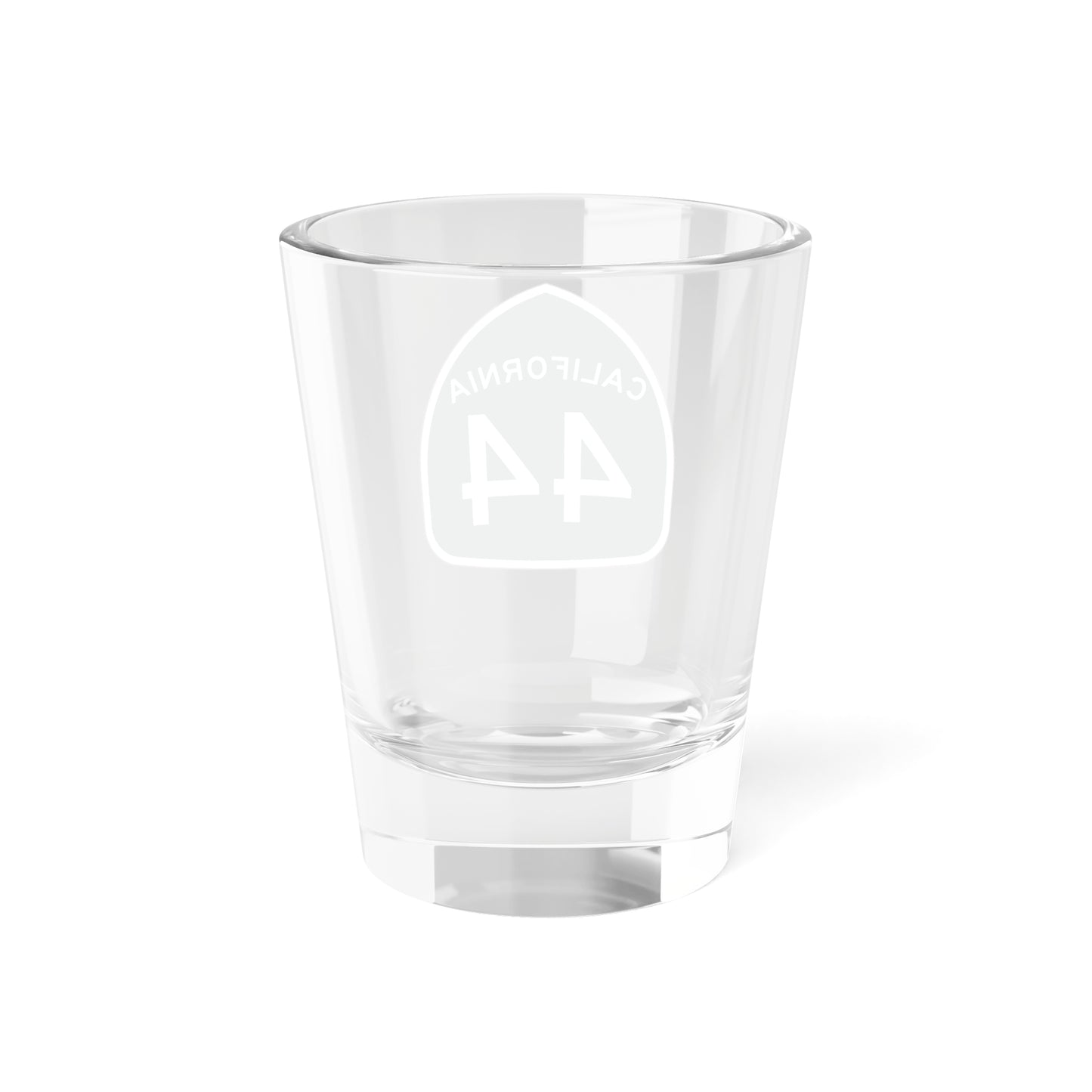 California Highway 44 1.5 oz Shot Glass