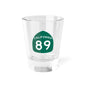 California Highway 89 1.5 oz Shot Glass