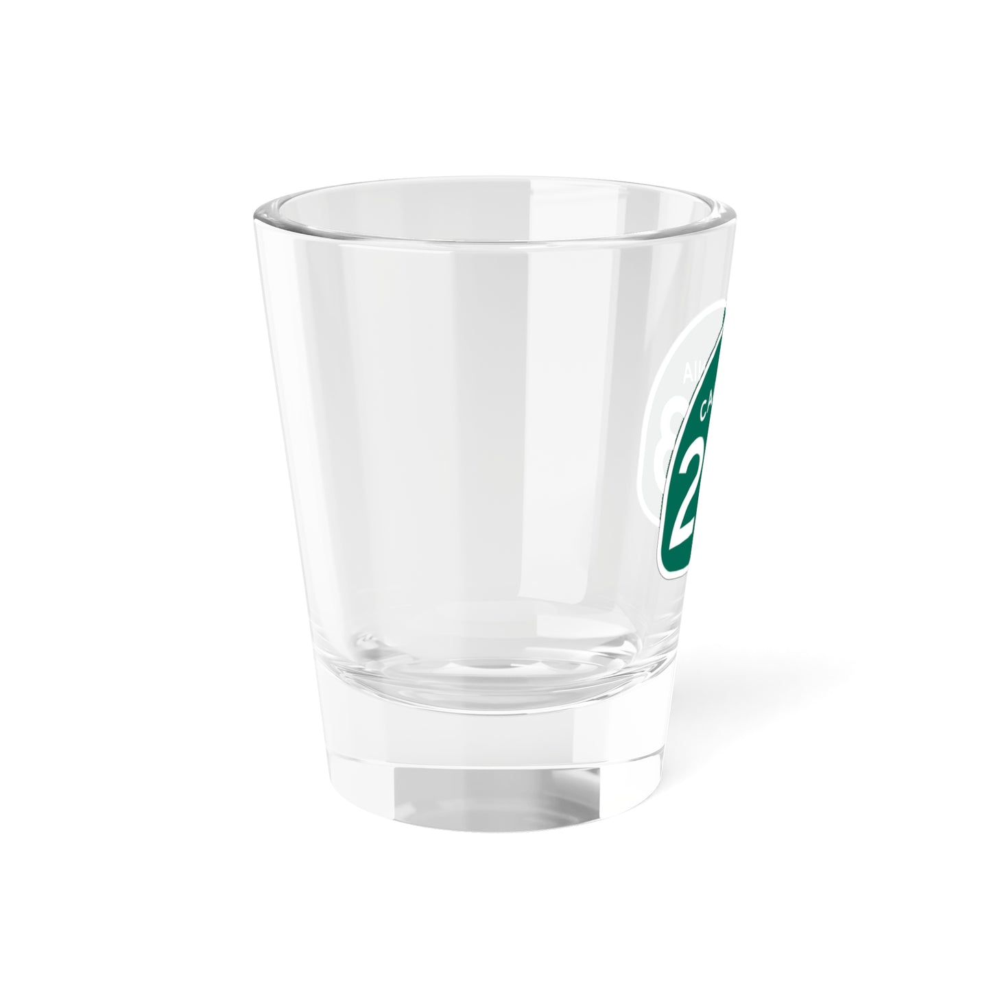 California Highway 203 1.5 oz Shot Glass