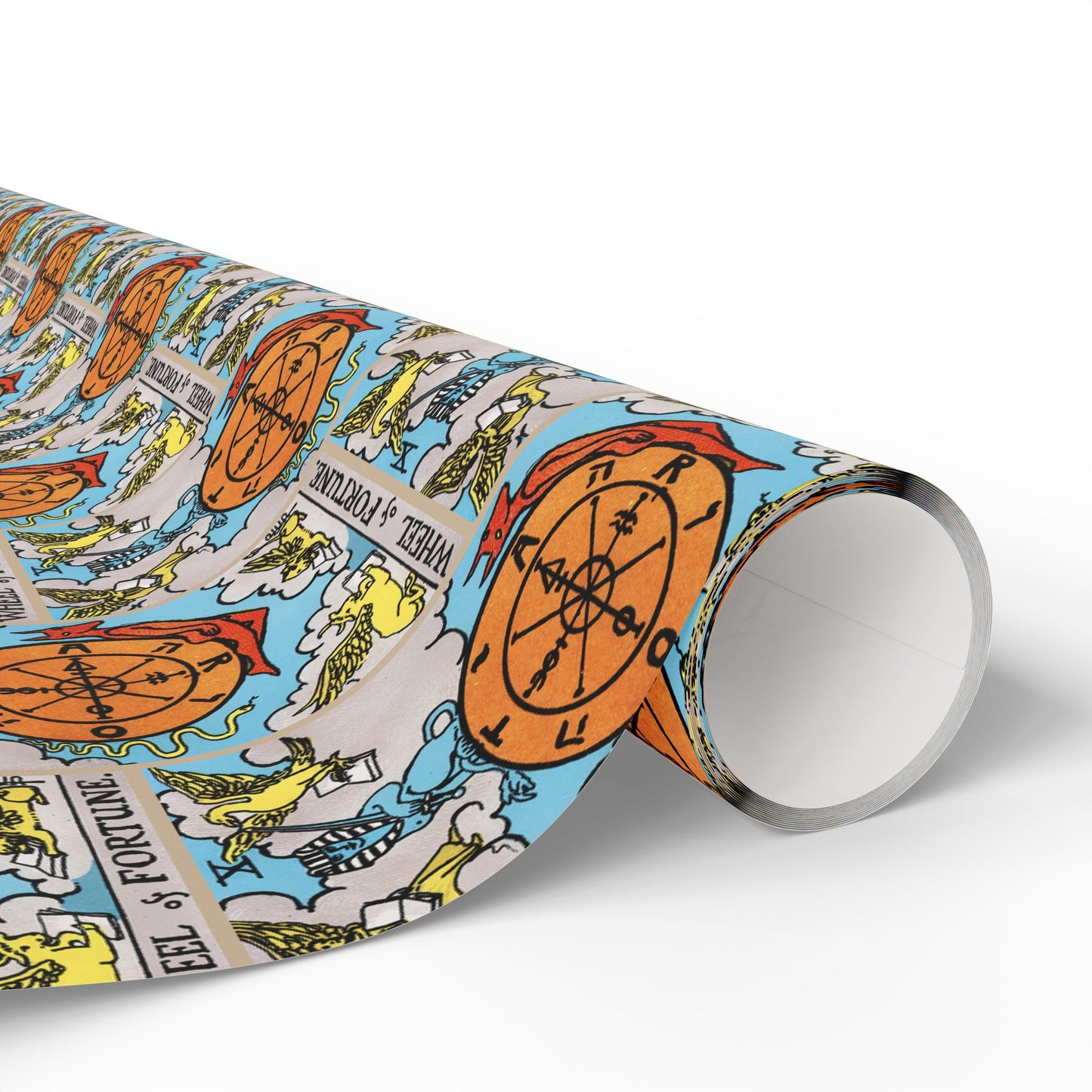 Wheel of Fortune Tarot Card Gift Wrap