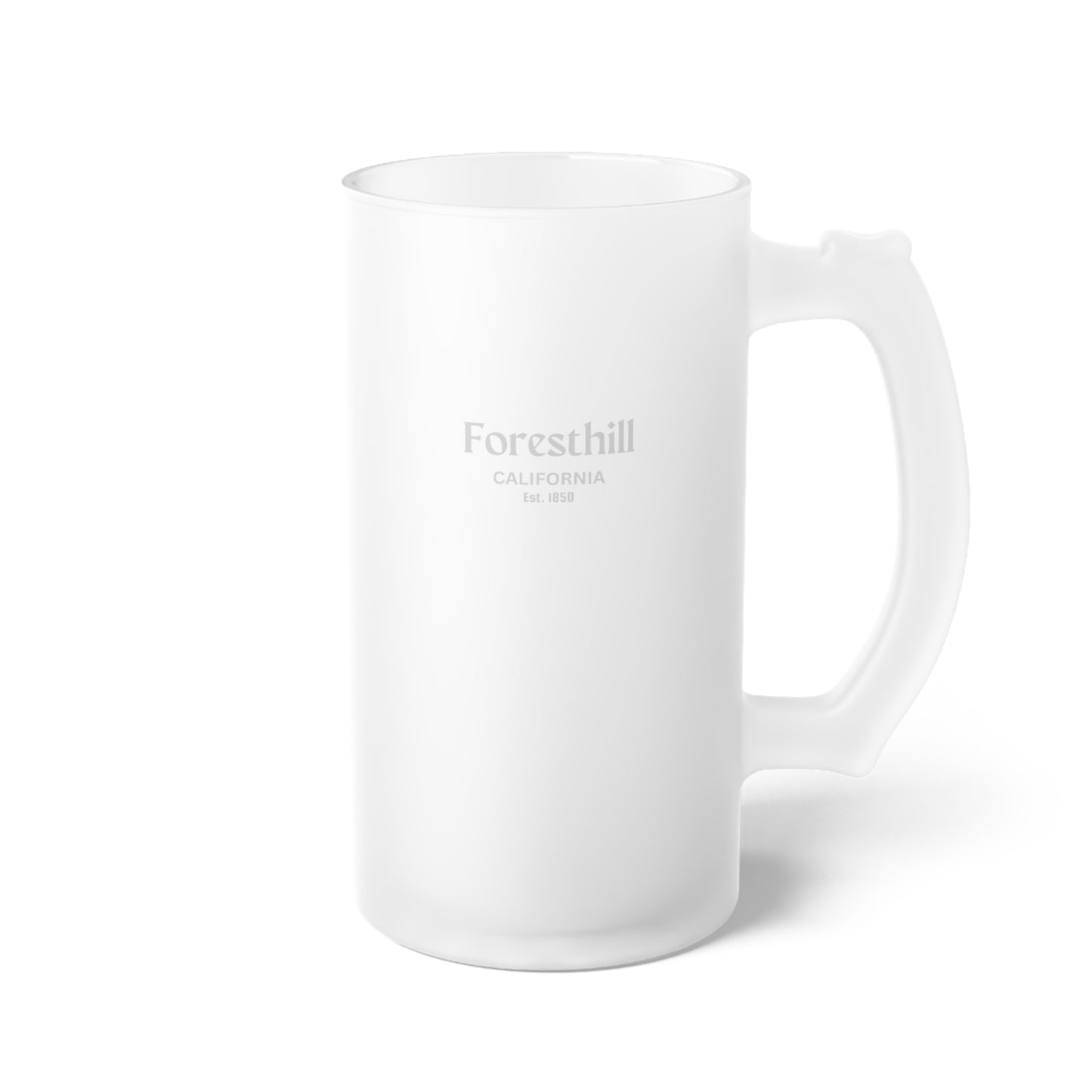 Foresthill California Frosted Beer Stein