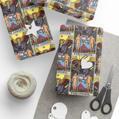 The Lovers Tarot Card Gift Wrap