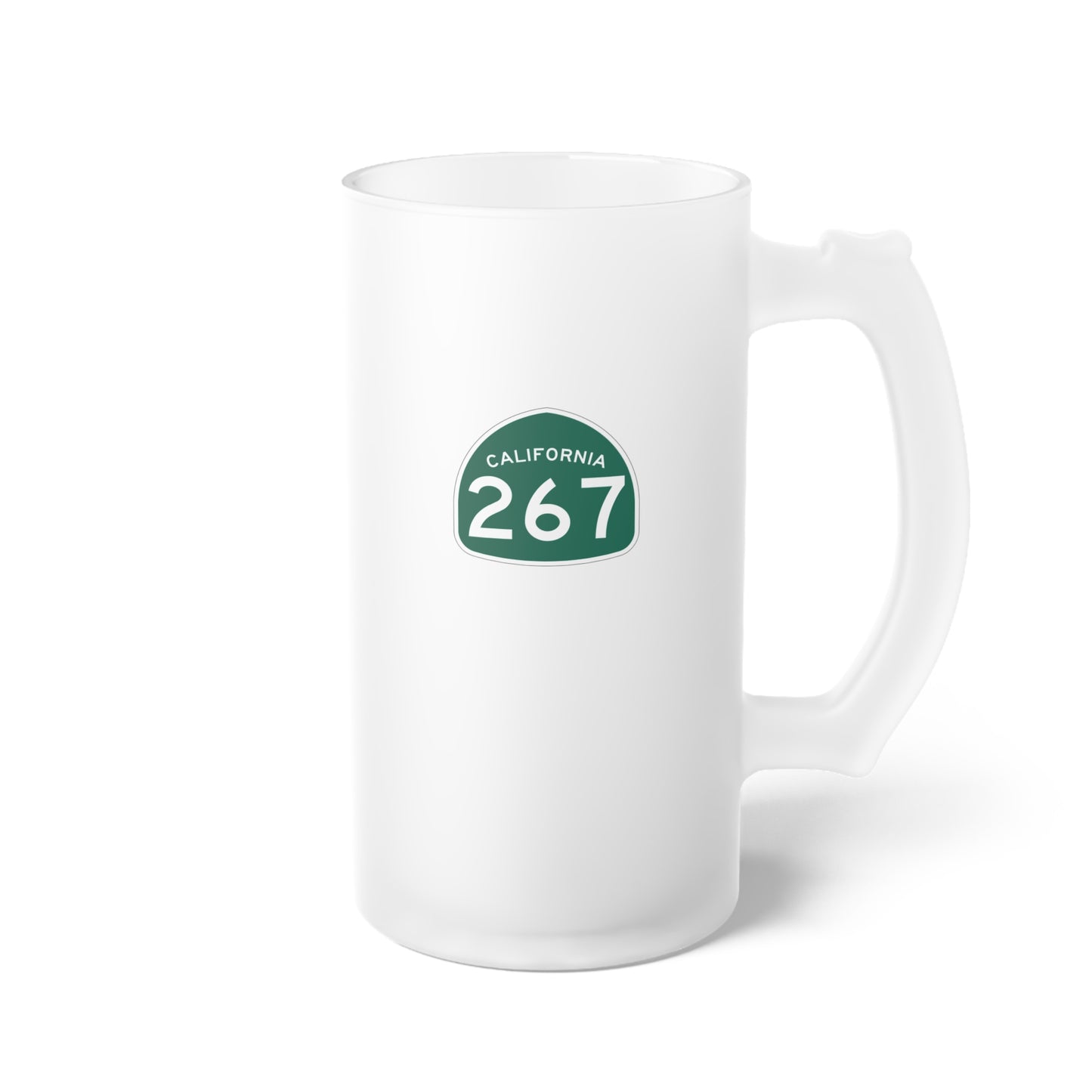 California Highway 267 Frosted Beer Stein