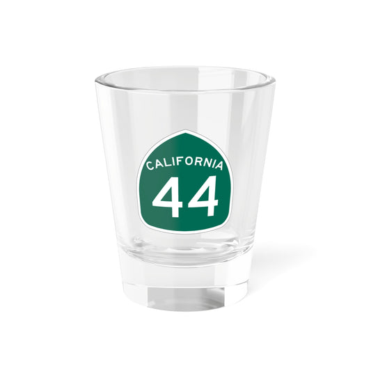 California Highway 44 1.5 oz Shot Glass