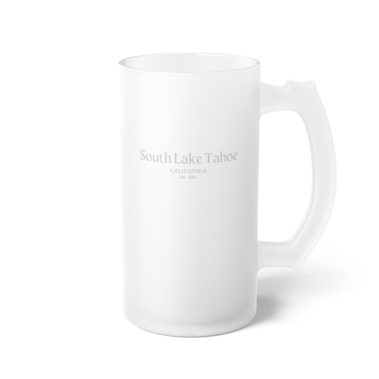 South Lake Tahoe California California Frosted Beer Stein