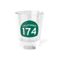 California Highway 174 1.5 oz Shot Glass