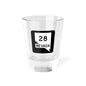 Nevada Highway 28 1.5 oz Shot Glass