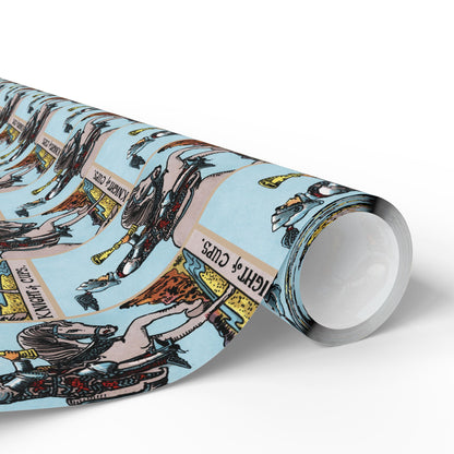 Knight of Cups Tarot Card Gift Wrap