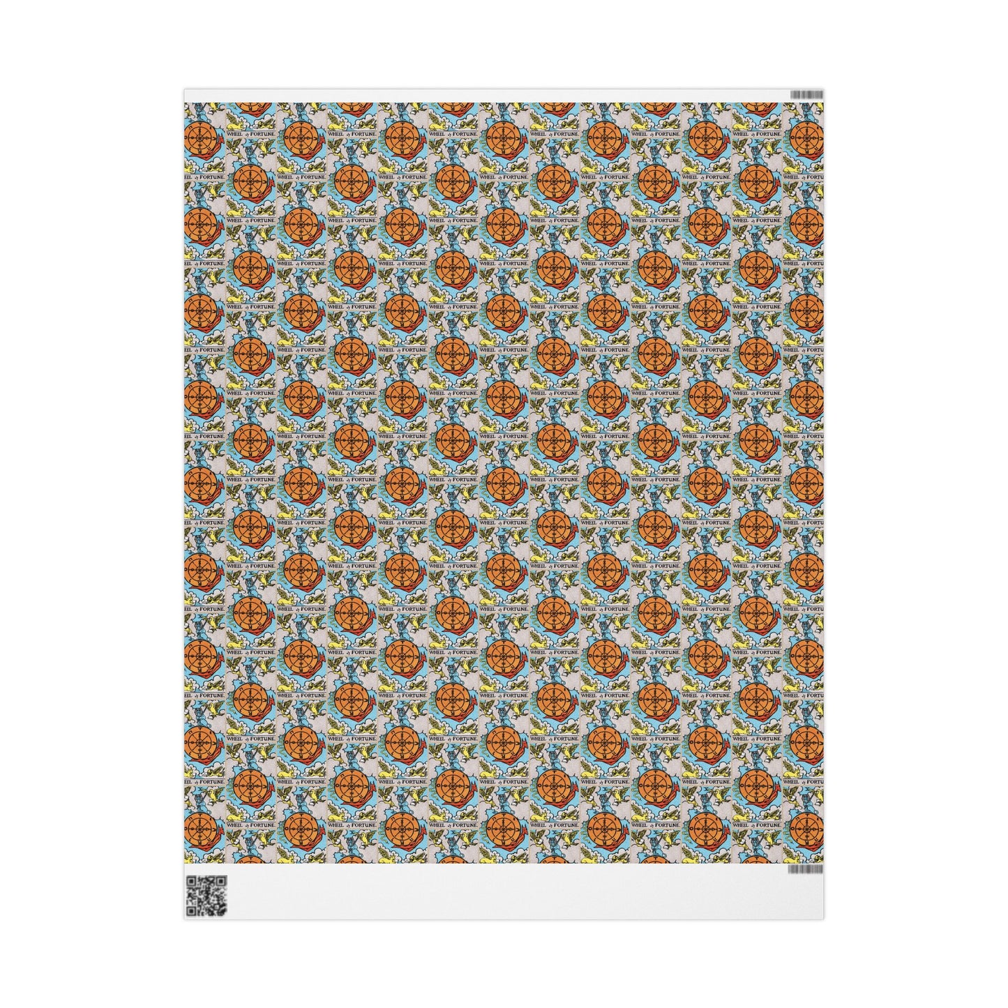 Wheel of Fortune Tarot Card Gift Wrap