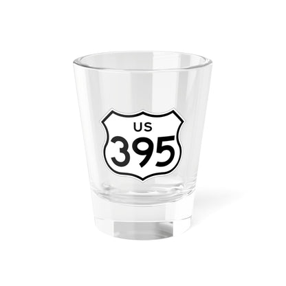 USA Highway 395 1.5 oz Shot Glass