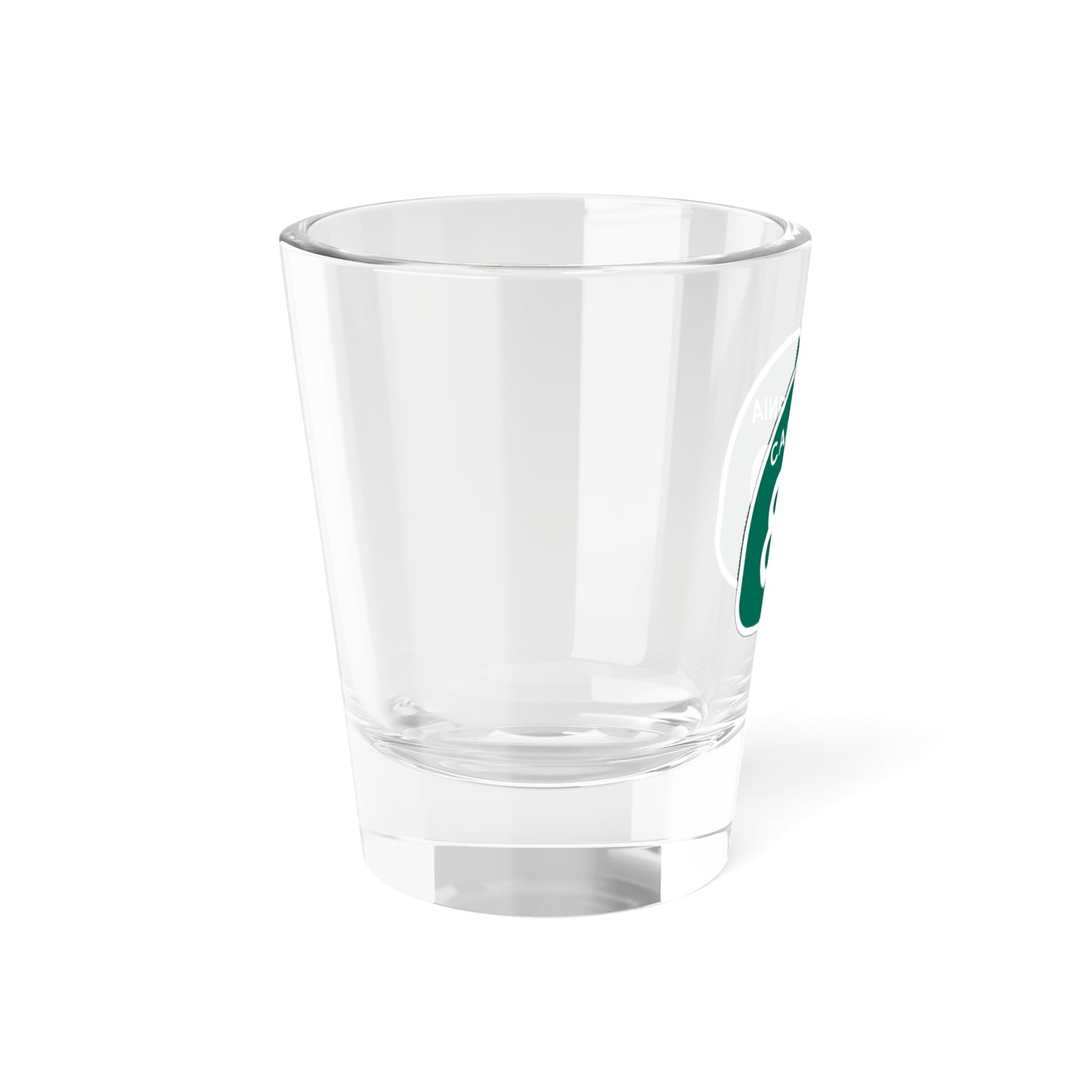 California Highway 89 1.5 oz Shot Glass