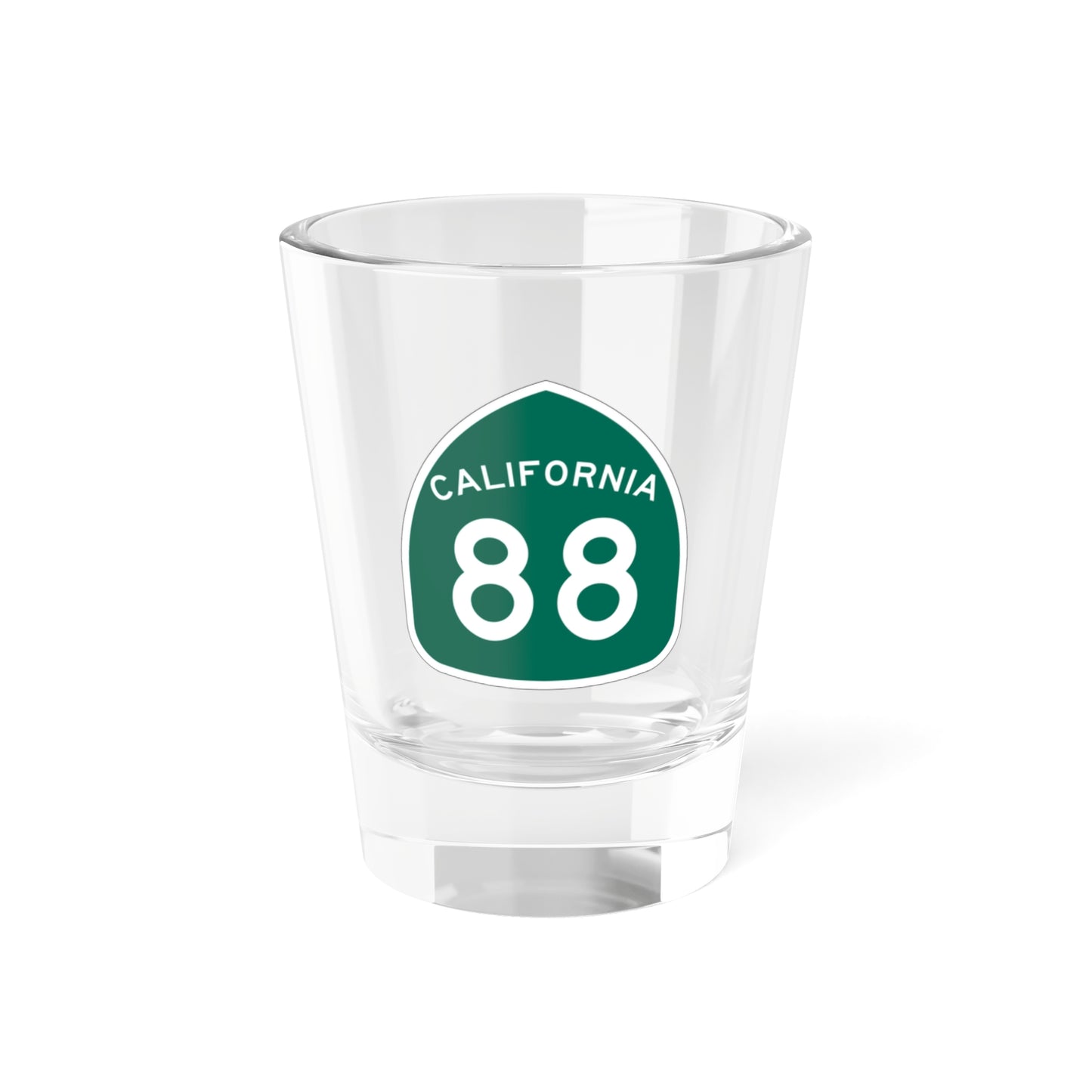 California Highway 88 1.5 oz Shot Glass