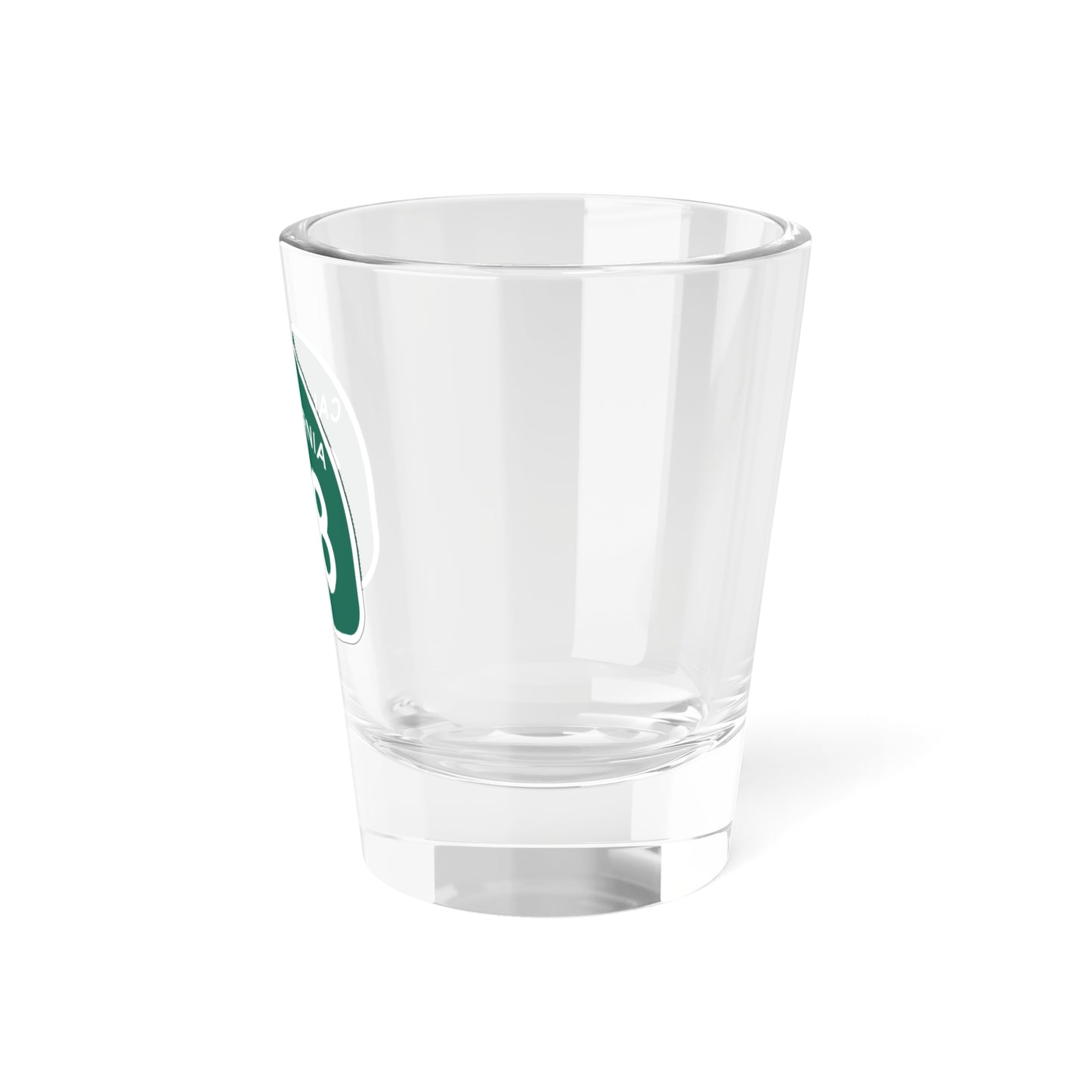 California Highway 28 1.5 oz Shot Glass