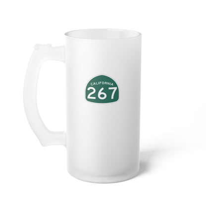 California Highway 267 Frosted Beer Stein