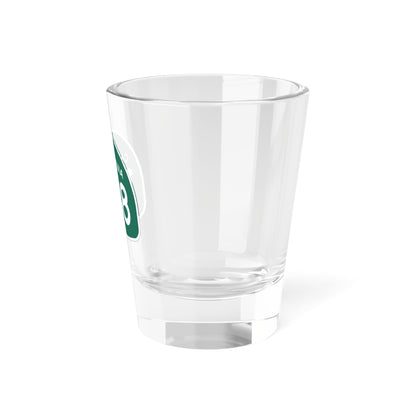 California Highway 108 1.5 oz Shot Glass