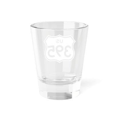 USA Highway 395 1.5 oz Shot Glass