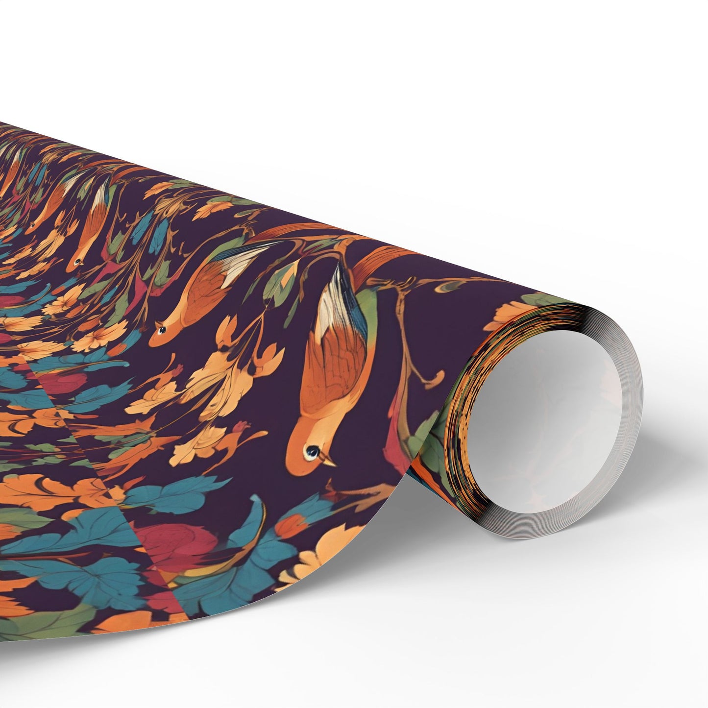 Autumn Birds Gift Wrap