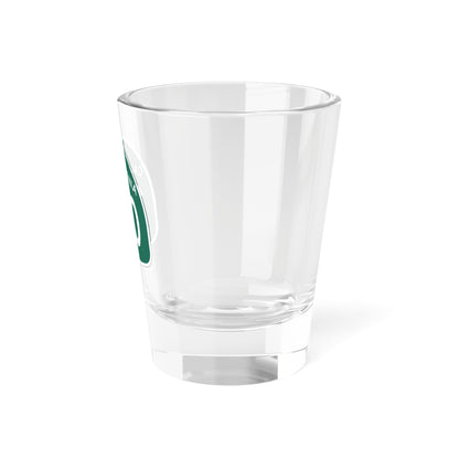 California Highway 20 1.5 oz Shot Glass