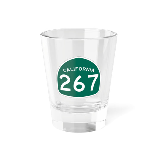 California Highway 267 1.5 oz Shot Glass