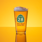 California Highway 28 Pint Glass