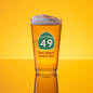 California Highway 49 Pint Glass