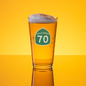 California Highway 70 Pint Glass