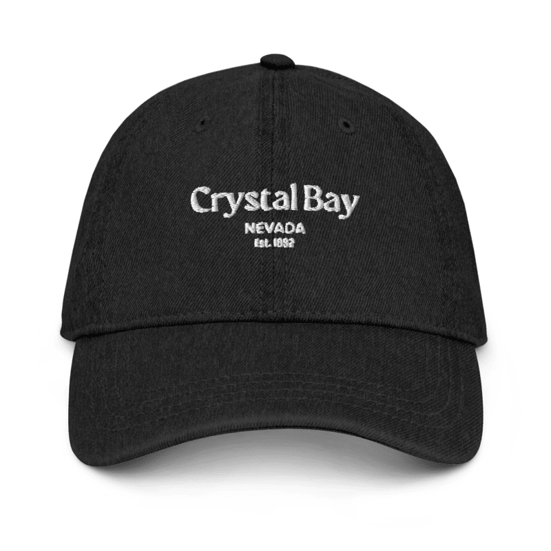 Crystal Bay Nevada Denim Hat