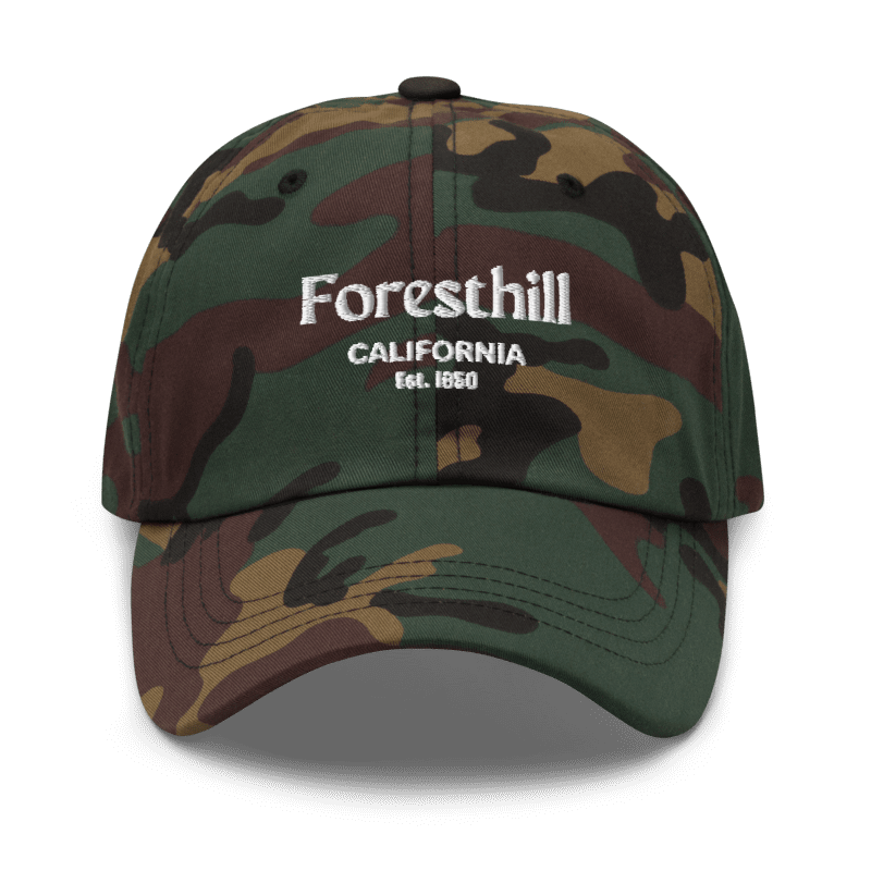 Foresthill California Dad Hat