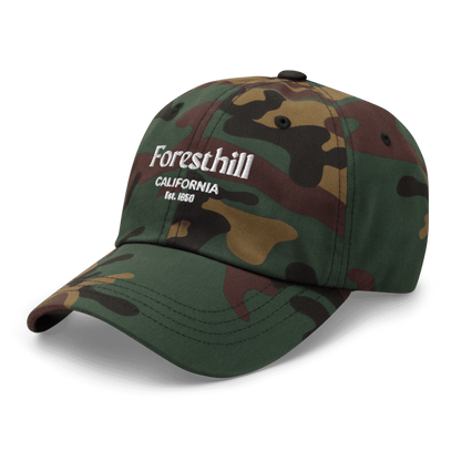 Foresthill California Dad Hat