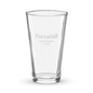 Foresthill California Pint Glass