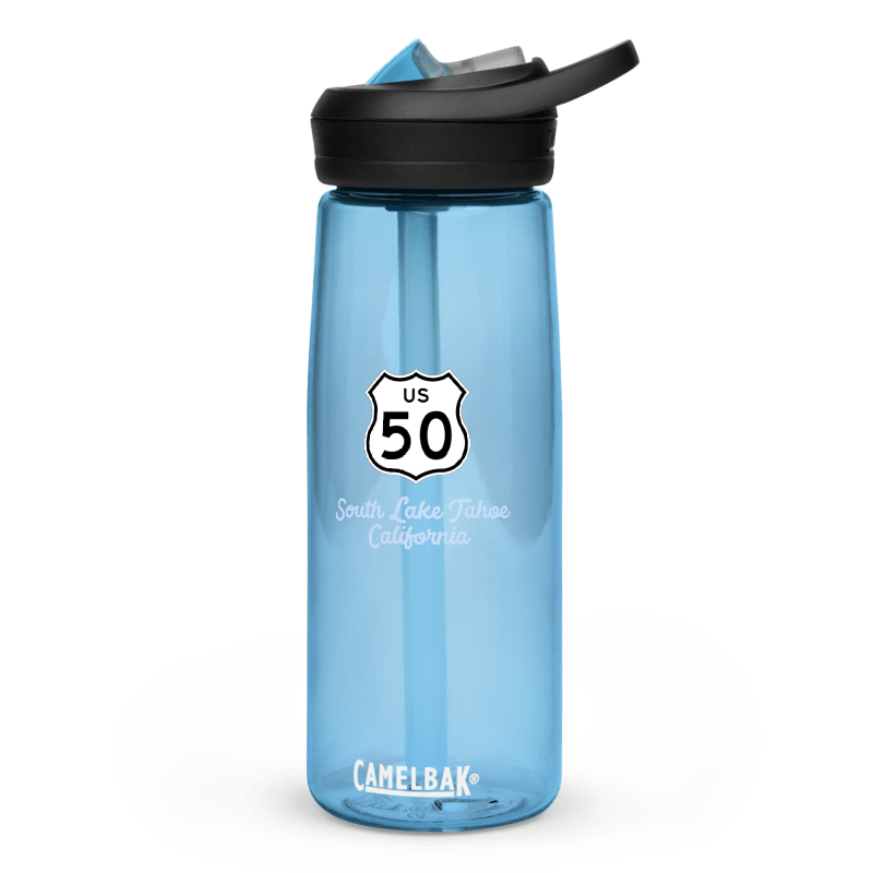 Highway 50 to South Lake Tahoe Water Bottle