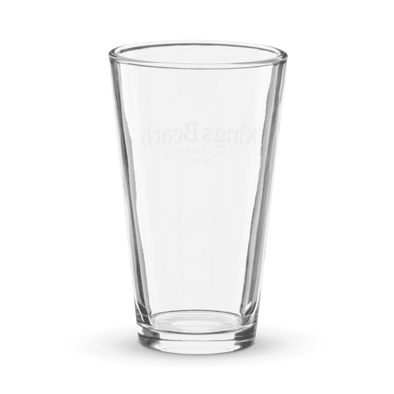 Kings Beach California Pint Glass