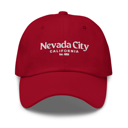 Nevada City California Dad Hat