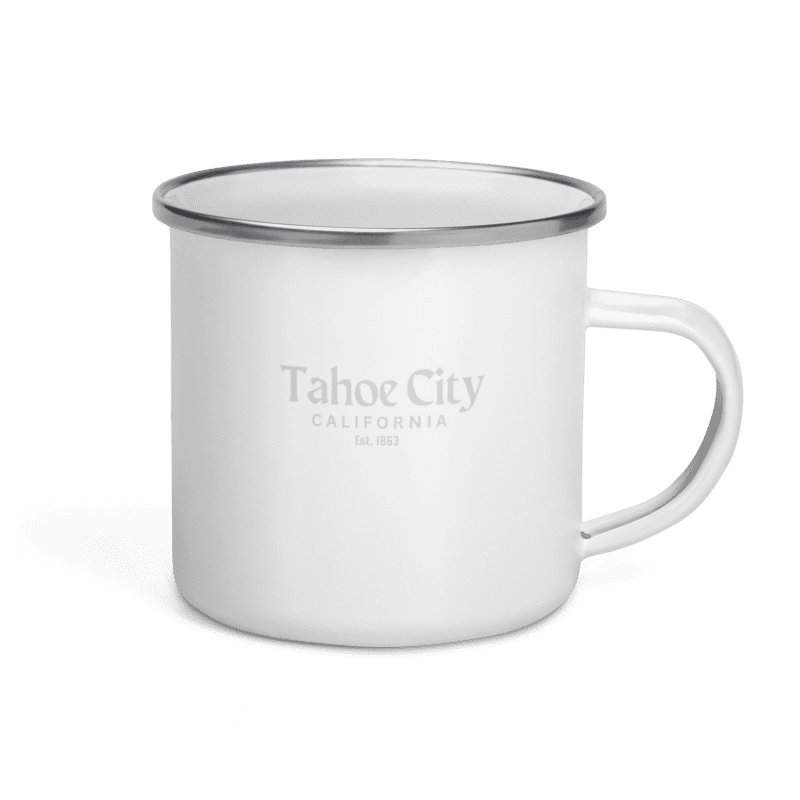 Tahoe City California Camping Mug