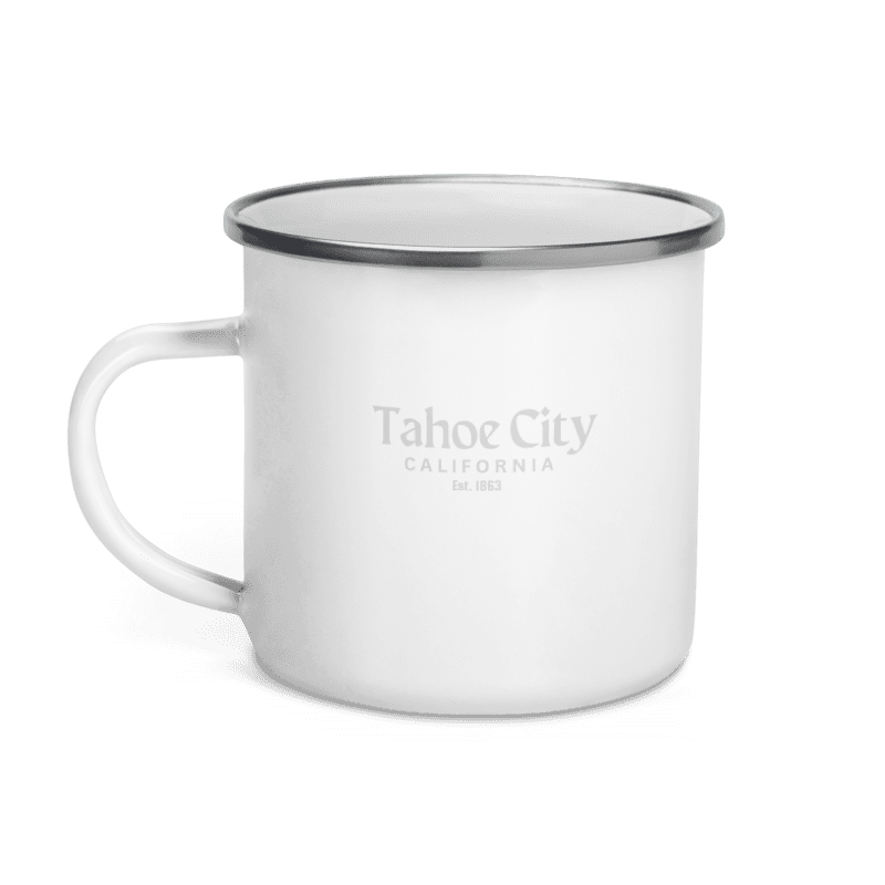 Tahoe City California Camping Mug