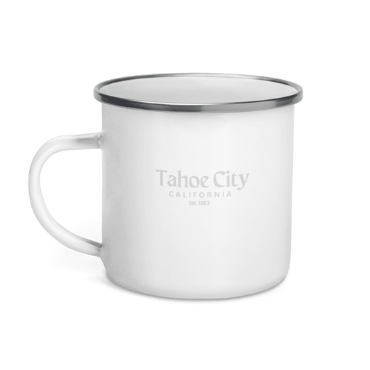 Tahoe City California Camping Mug