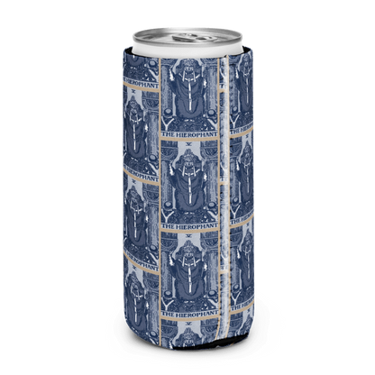 The Heirophant Tarot Card Can Cooler