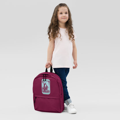 The Magician Card Backpack - Fuschia