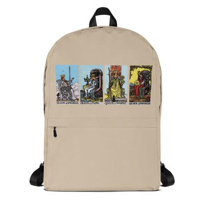 Queen Tarot Cards Backpack