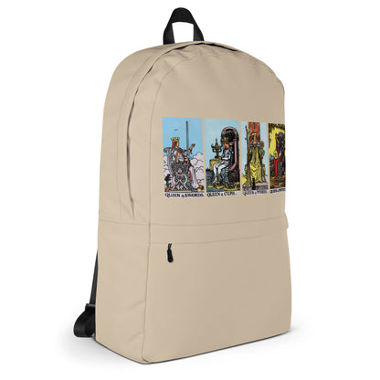 Queen Tarot Cards Backpack