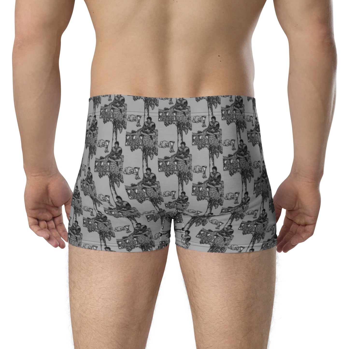 Four of Cups Boxer Briefs in Smoke