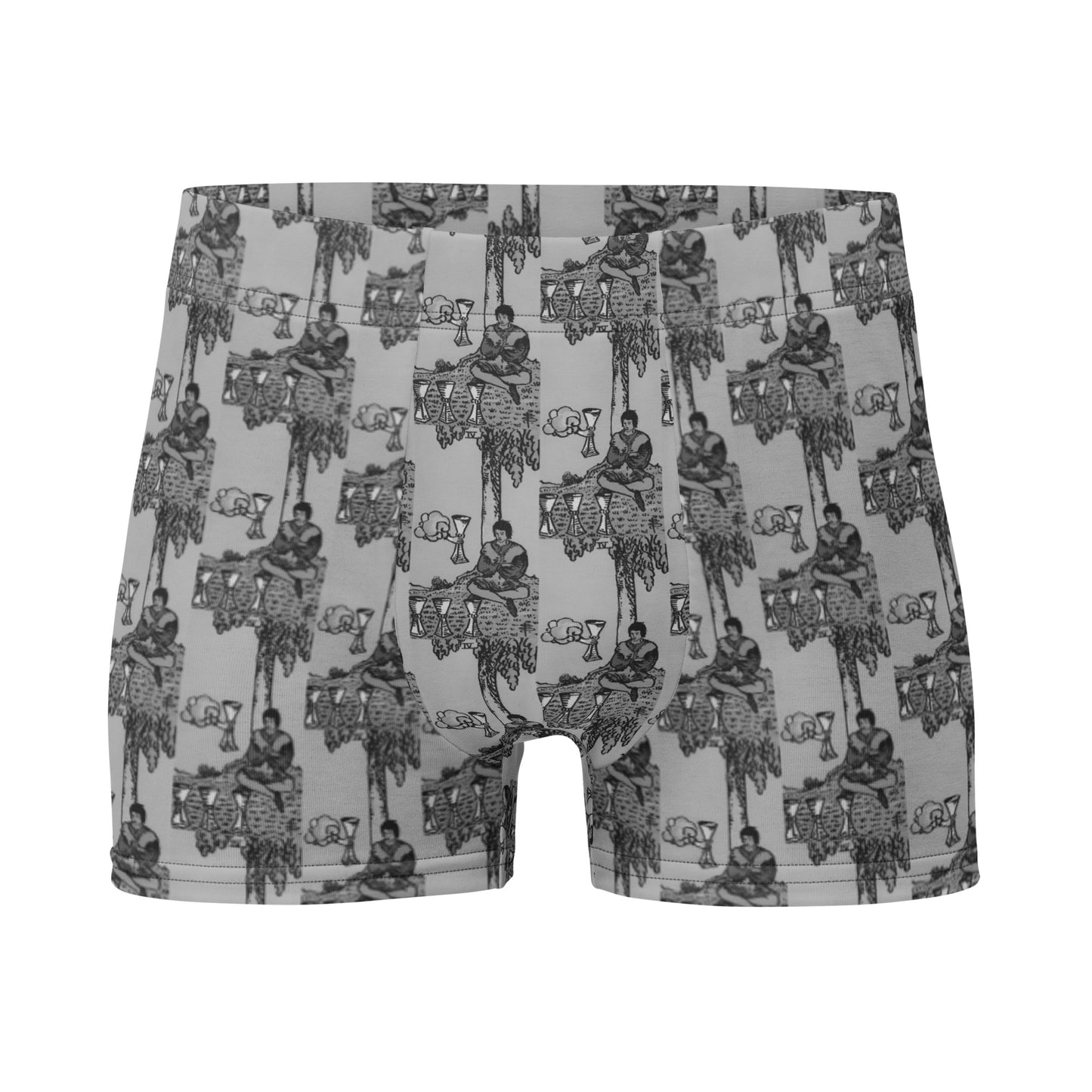 Four of Cups Boxer Briefs in Smoke