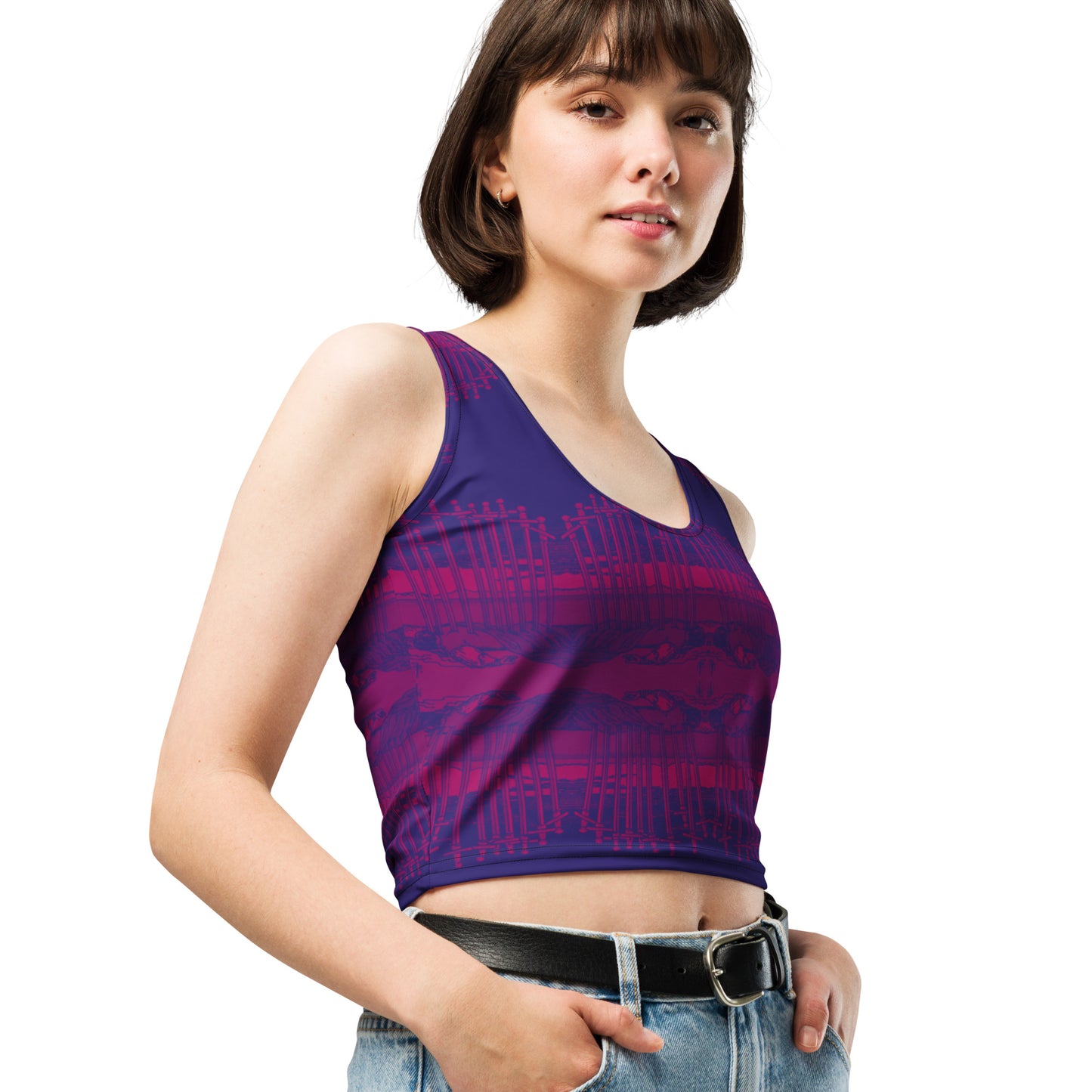 Ten of Swords Crop Top