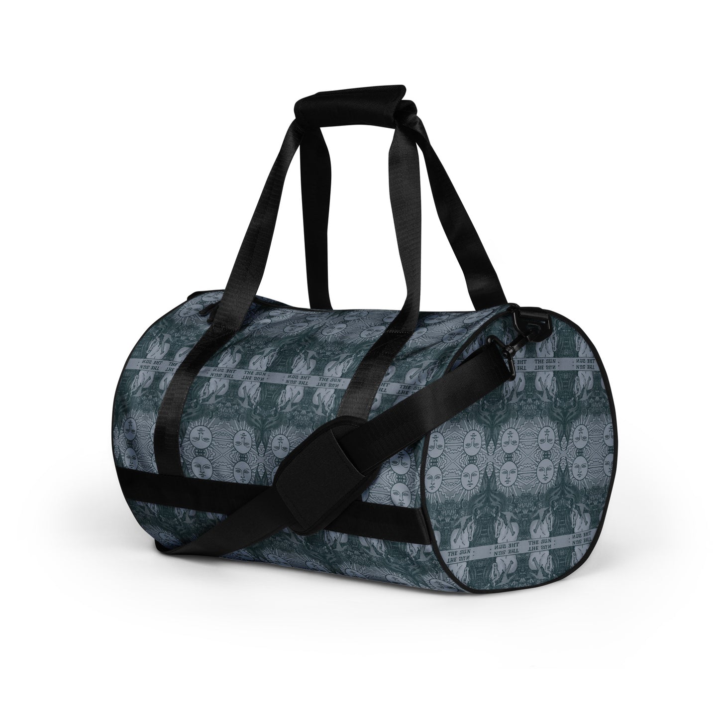 The Sun Card Cylindrical Gym Bag