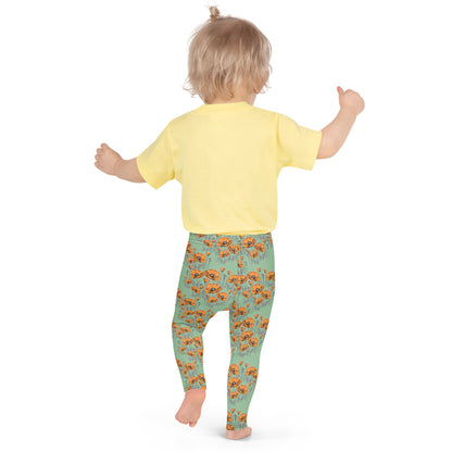 California Poppies Leggings for Tots