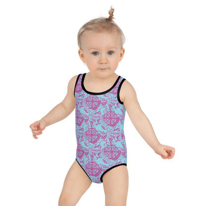 Wheel of Fortune Card Swimsuit for Tots