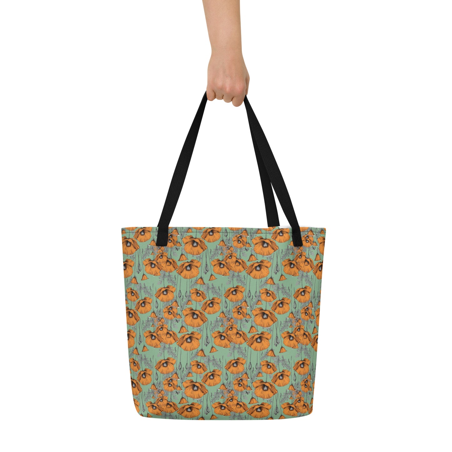 California Poppy Field Tote Bag