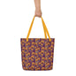 California Poppies Tote Bag - Purple