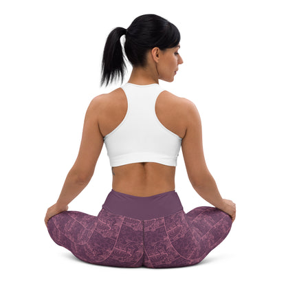 The Star Card Yoga Leggings